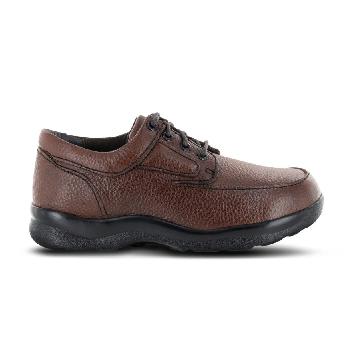 Apex Y910m Ariya Moc Toe Dress Men's Shoe In Brown Moc