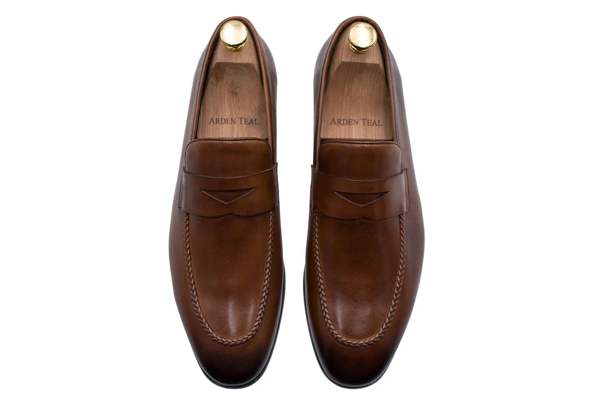 Arrecifes Chestnut Penny Loafer