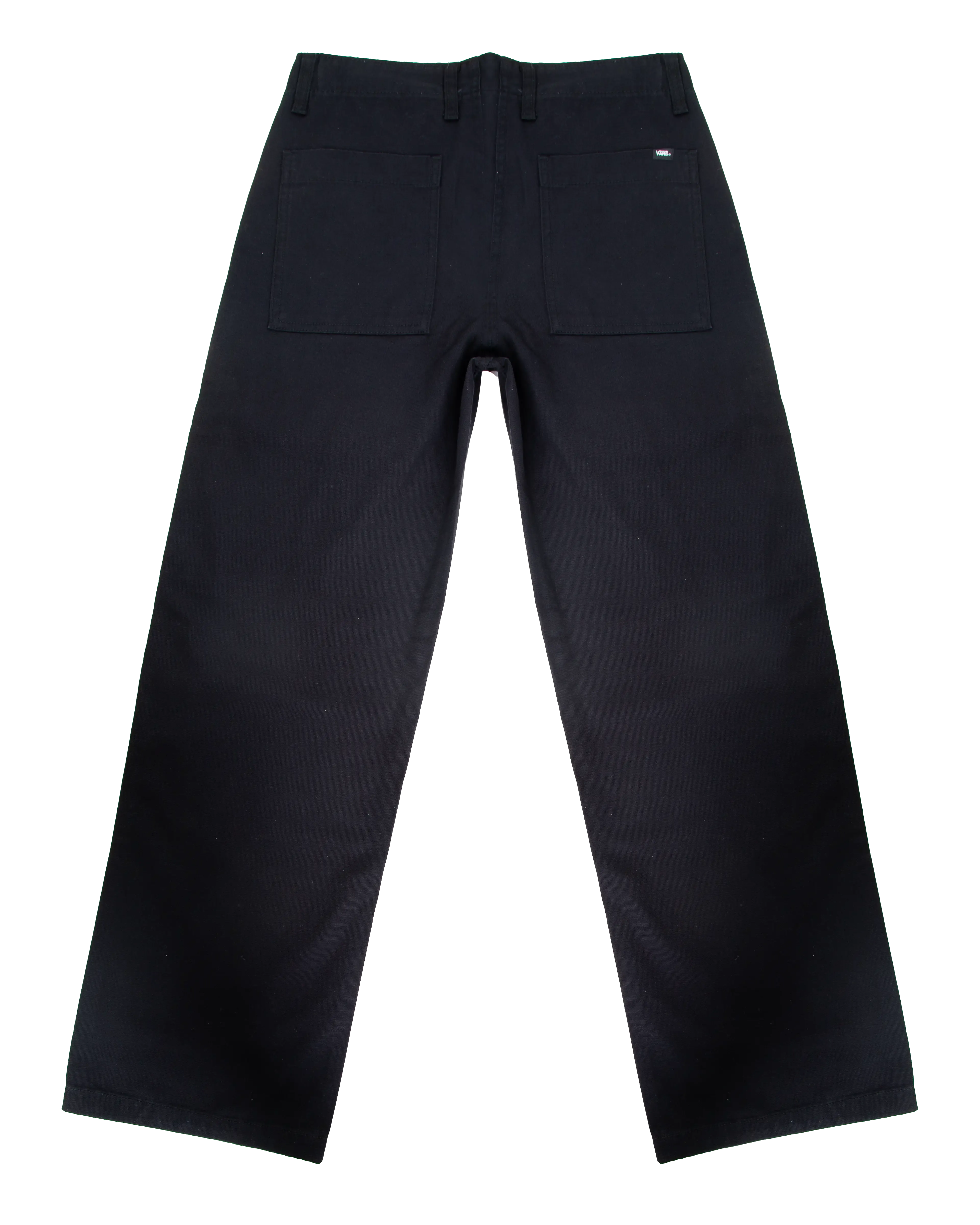 Arroyo Wide Leg Cargo Trousers in Black