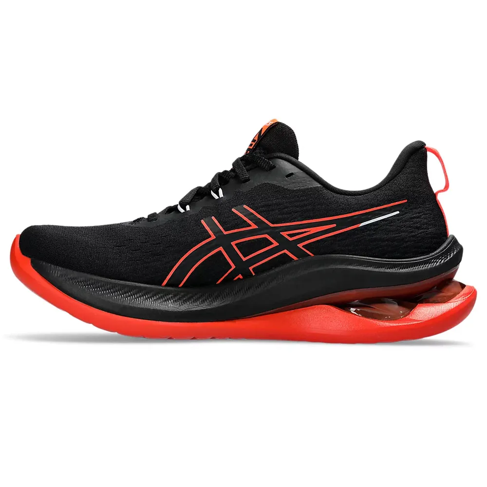 ASICS GEL-KINSEI MAX MEN'S (BLACK/ SUNRISE RED) RUNNING SHOES