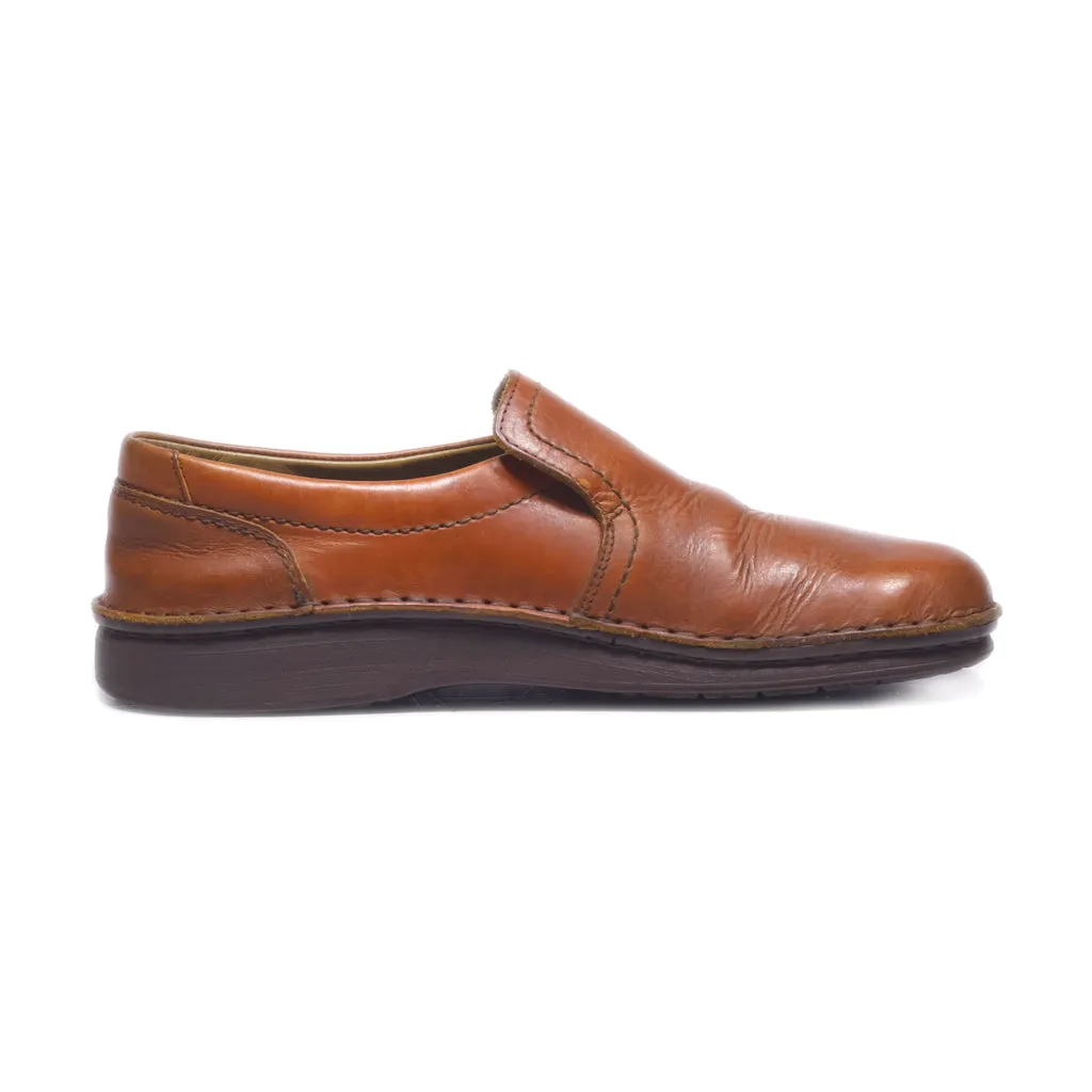 Birkenstock Loafers Leather Brown Colour For Men