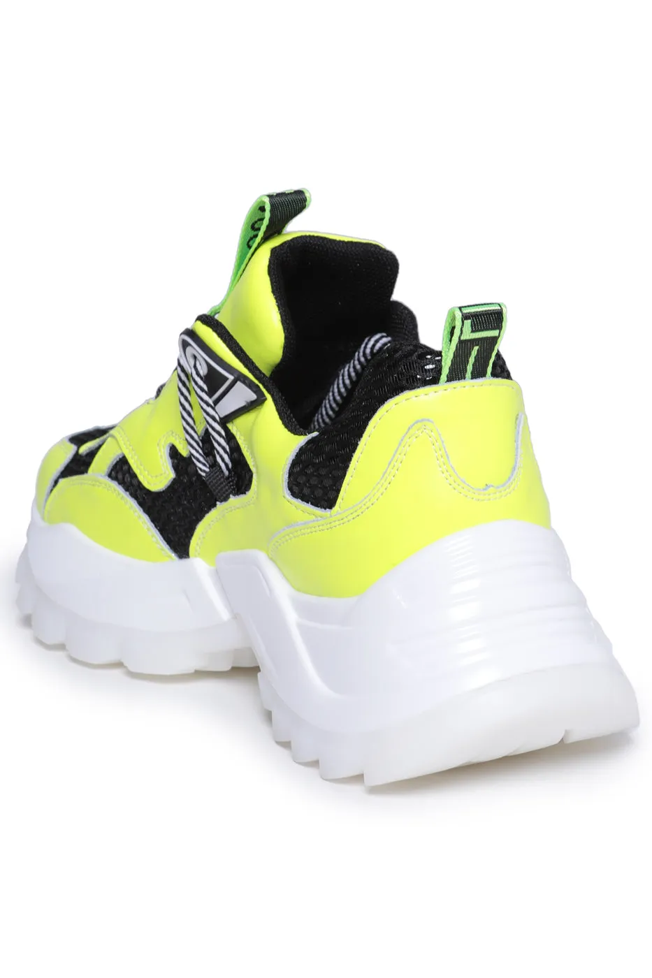 Bolt Chunky Sneakers - Neon