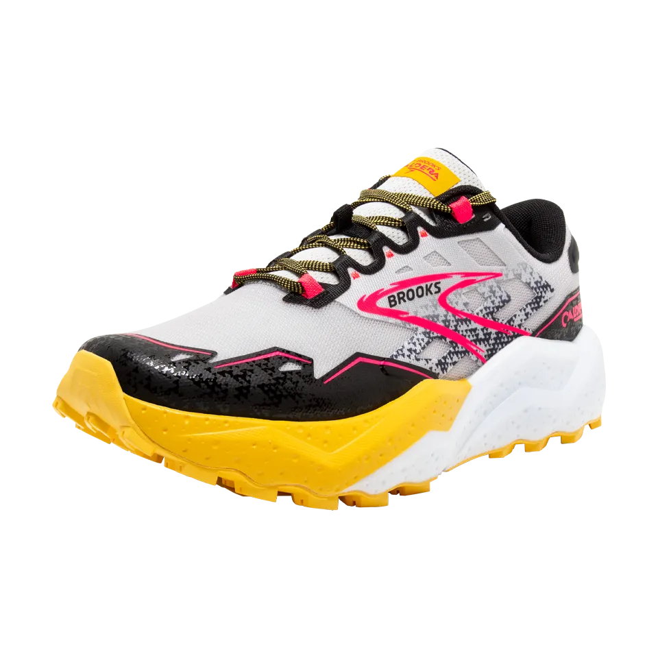 Brooks Women's Caldera 7 Lunar Rock/Lemon Chrome/Black