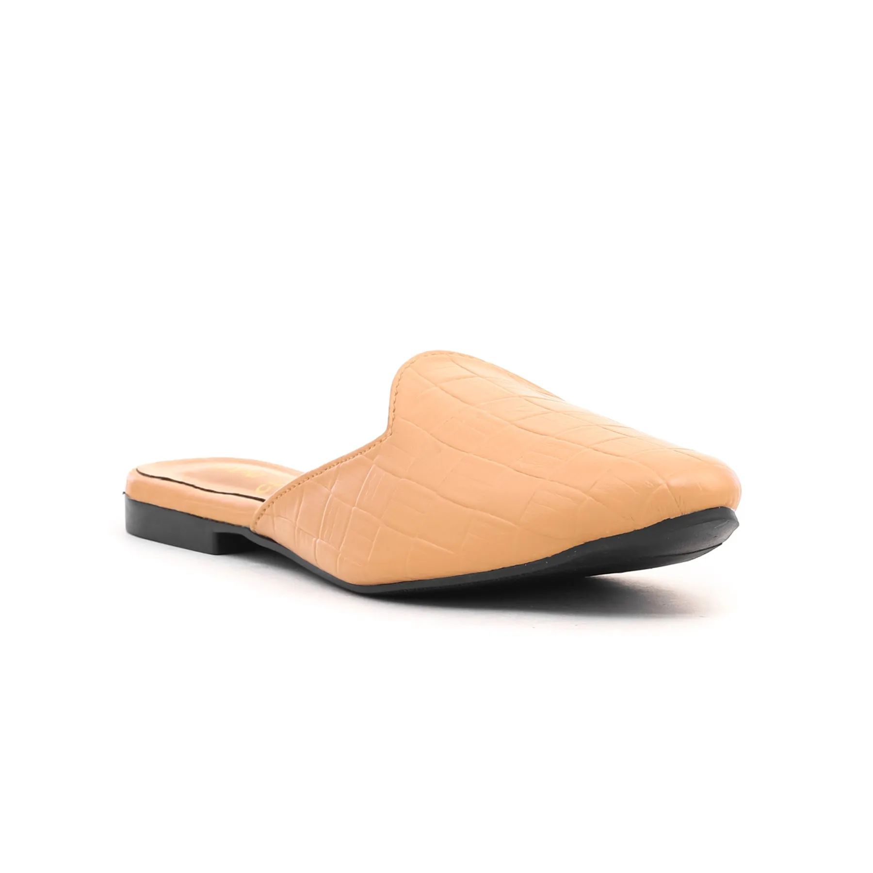 Brown Casual Back Open Slipper CL1502