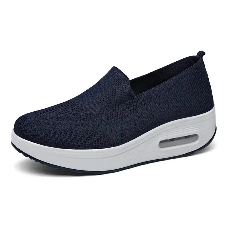 Casual Mesh Slip On Sneakers