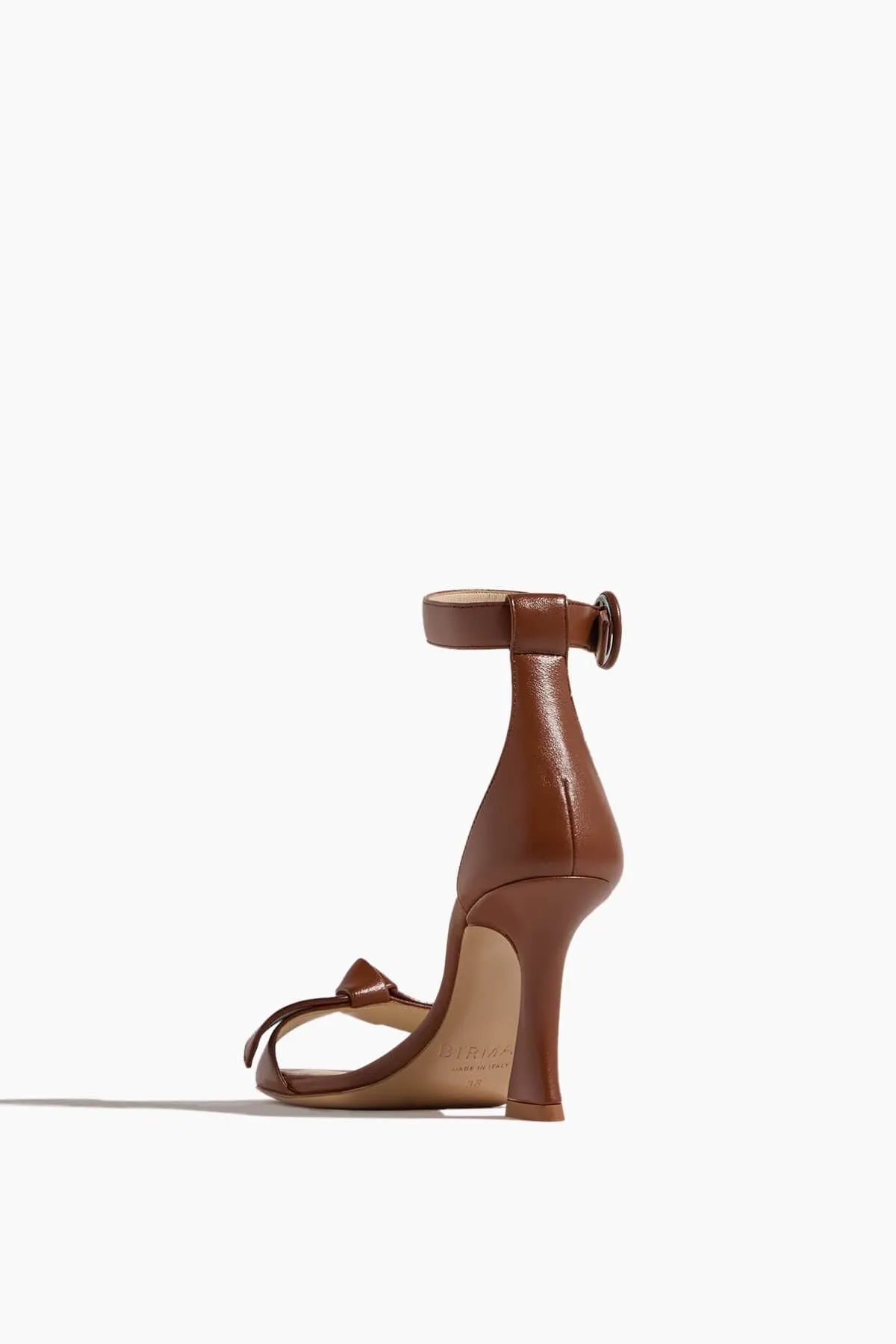 Clarita Buckle Sandal in Espresso