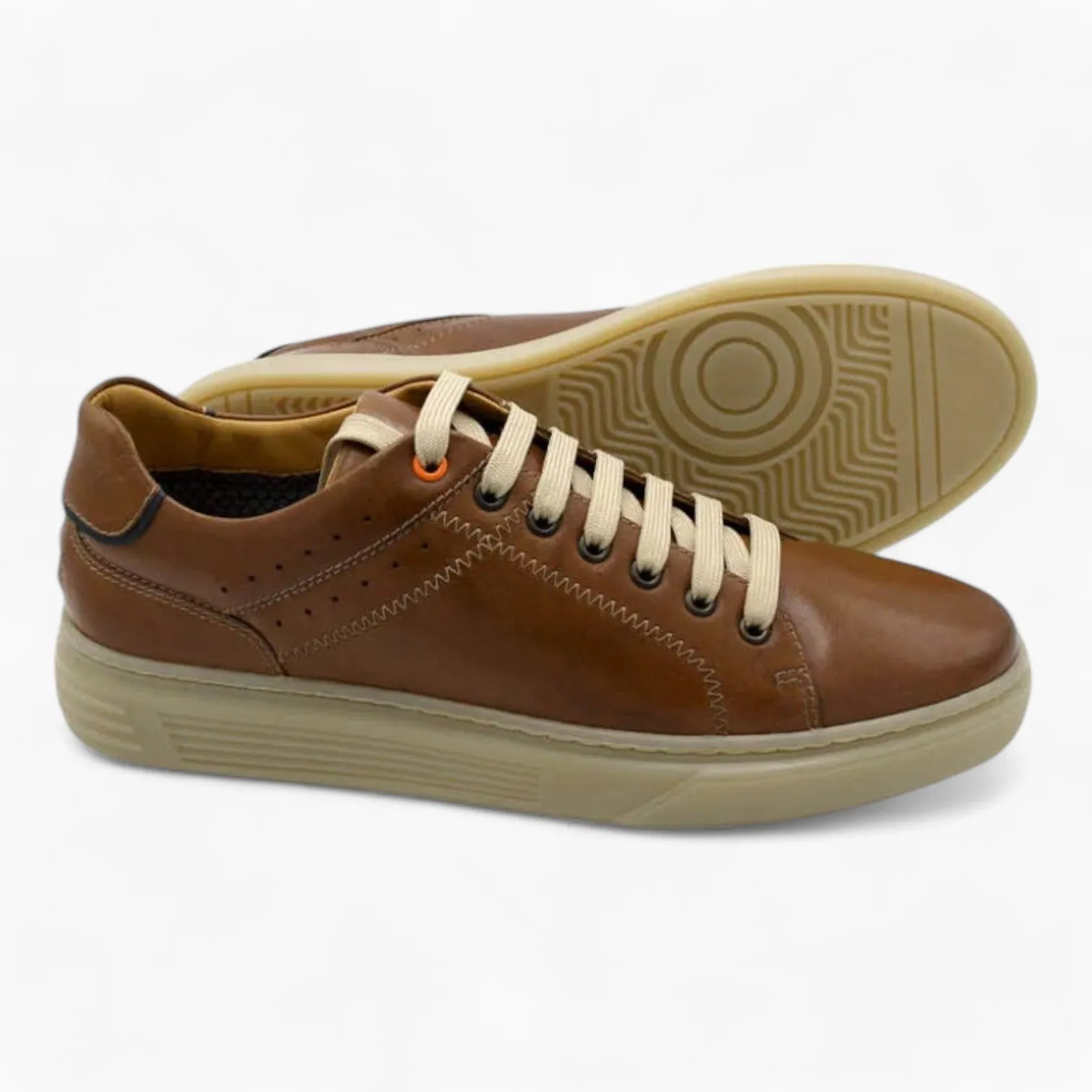 Dubarry Stash Men's Casual Tan Leather Shoes