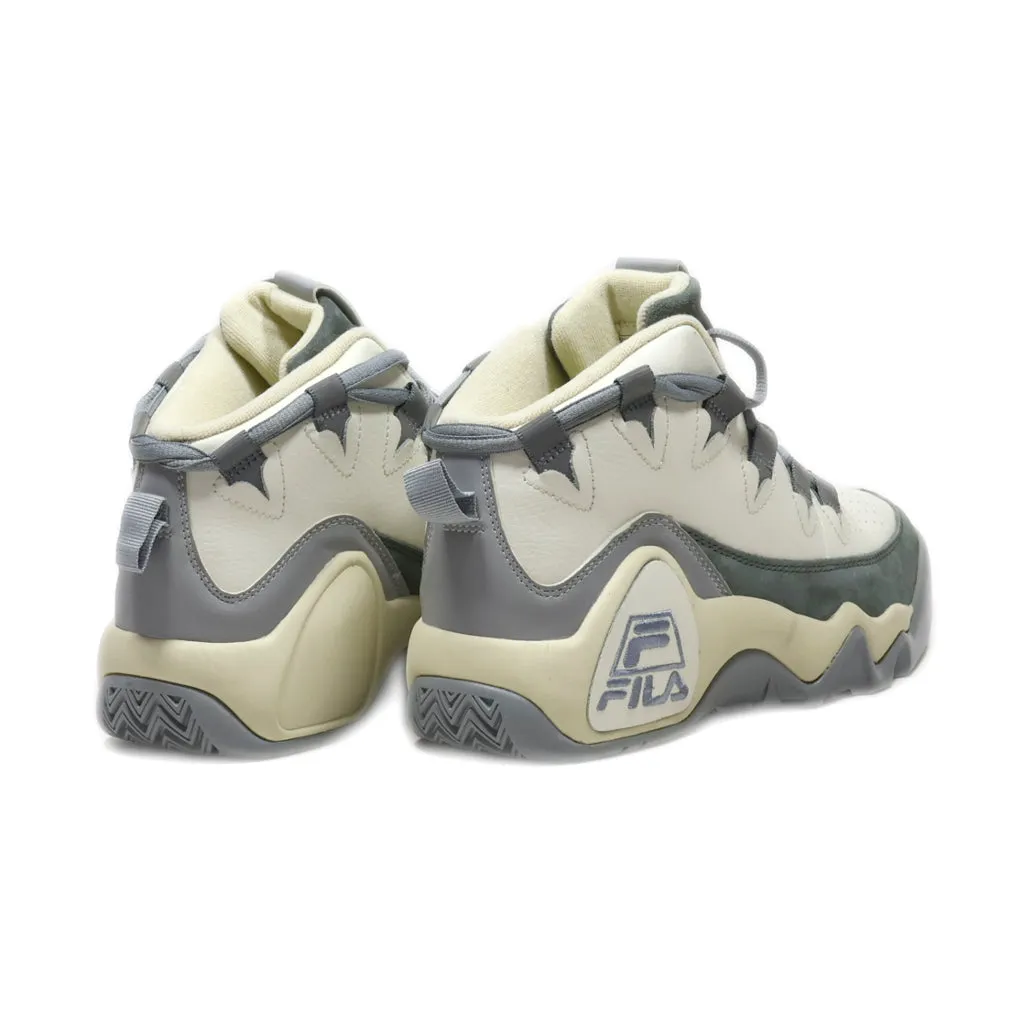 Fila Ankle Boots Pu Leather Grey Colour For Women