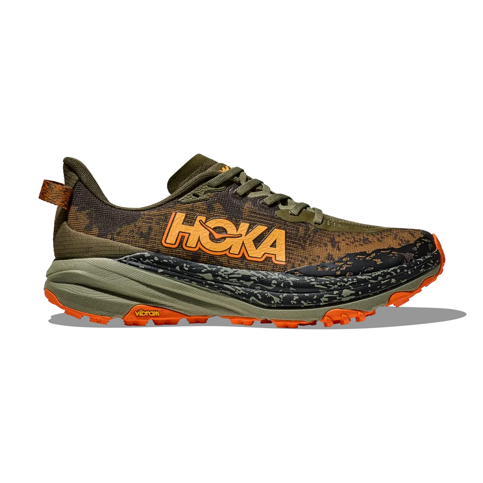 HOKA Men's Speedgoat 6 Wide Antique Olive/Squash