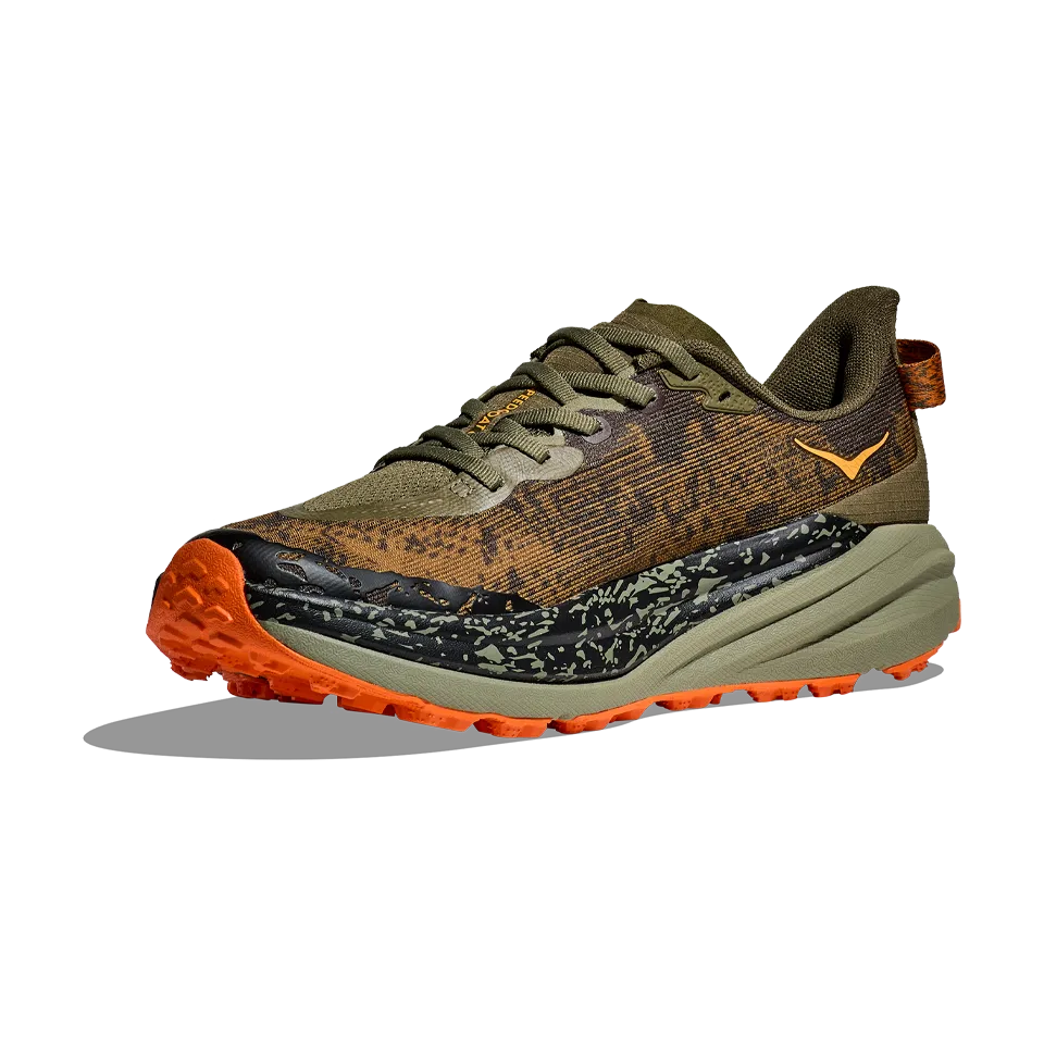 HOKA Men's Speedgoat 6 Wide Antique Olive/Squash