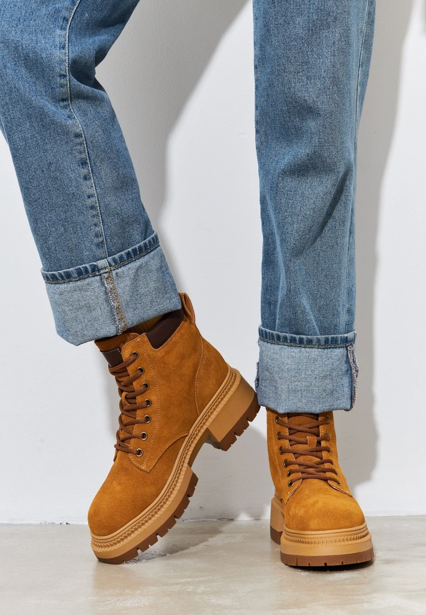 Lace-up Ankle Boots