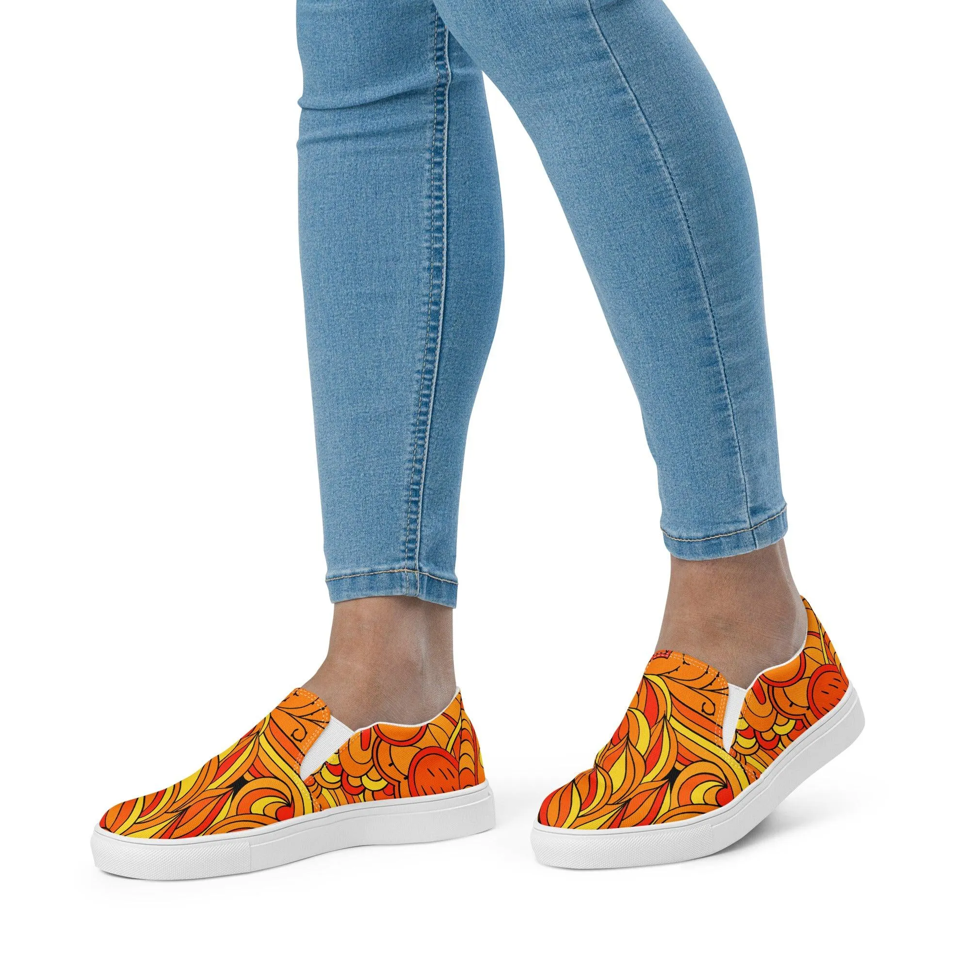 Mandra Slip On Canvas Sneakers