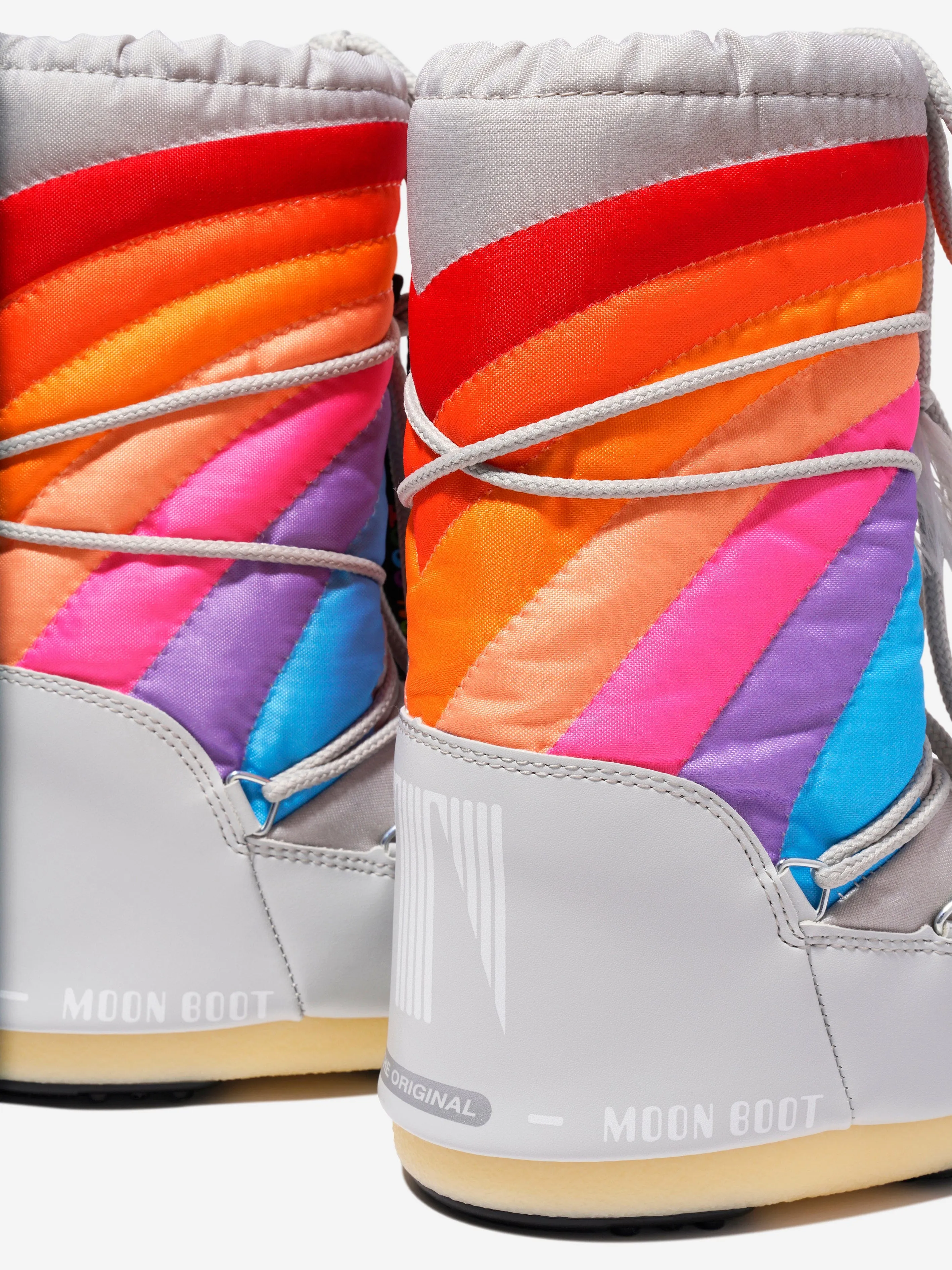 Moon Boot Kids Icon Rainbow Boots