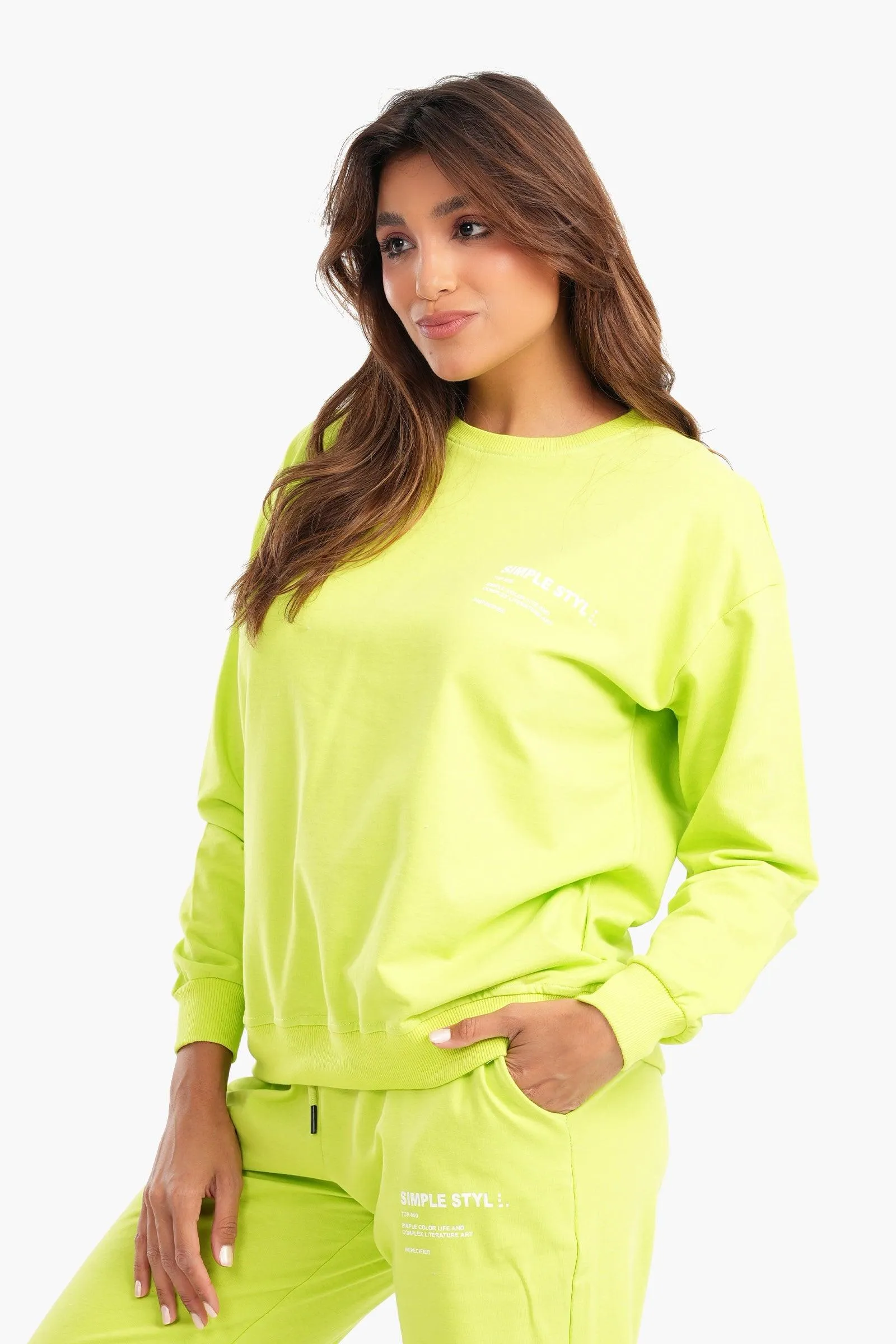 Pistache Milton Lounge Sweatshirt