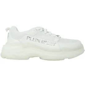 Plein Sport Logo White Sneakers