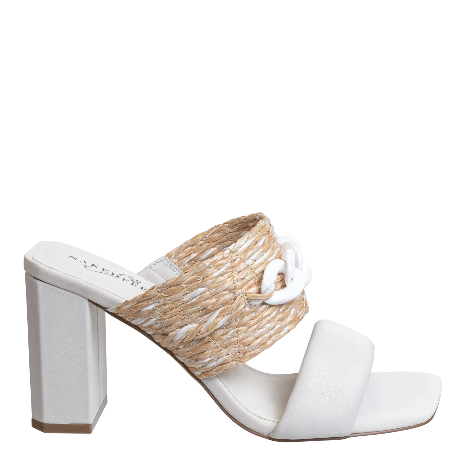 PROPRIETY in RAFFIA Heeled Sandals