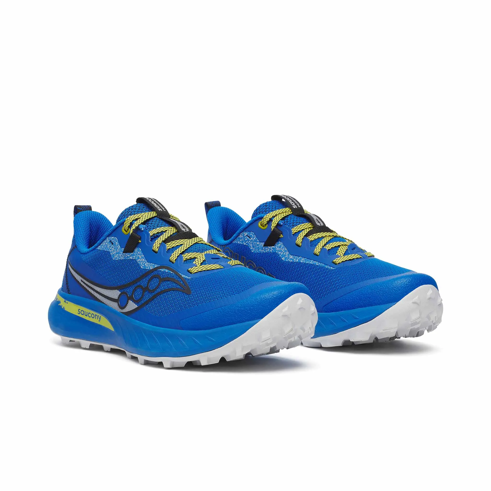 Saucony | Men's Peregrine 15 Running Shoes - Skydiver/Pickle