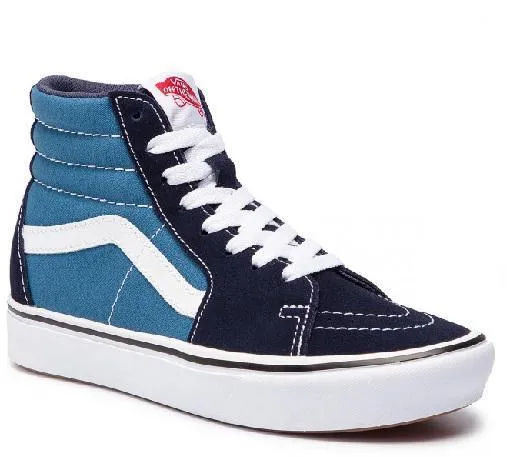 Vans scarpa sneakers da adulti Comfycush Sk8-Hi vn0a3wmbvnt1 blu