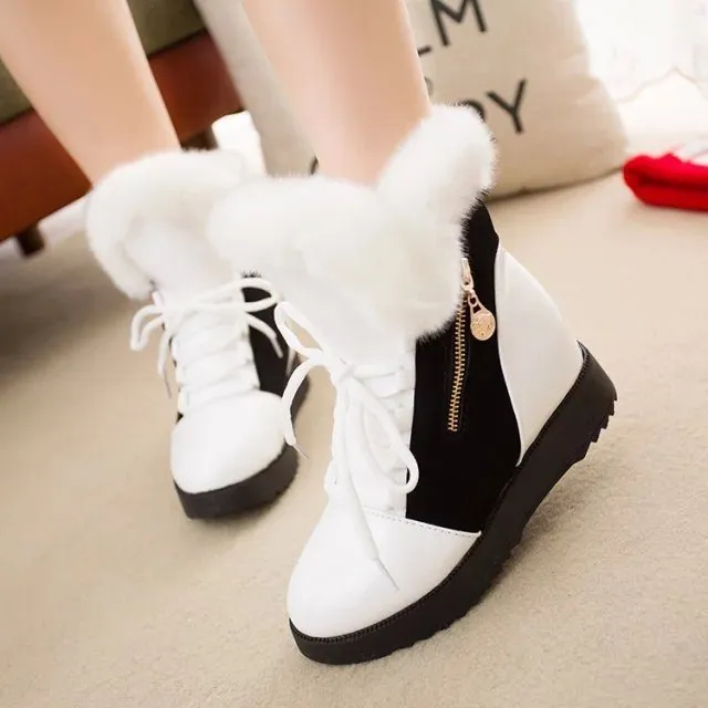 Women Boots platform Winter Shoes