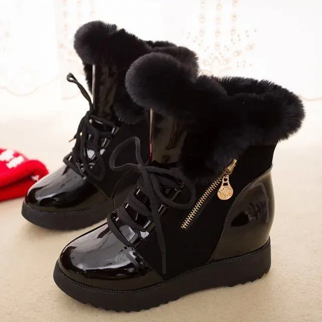 Women Boots platform Winter Shoes