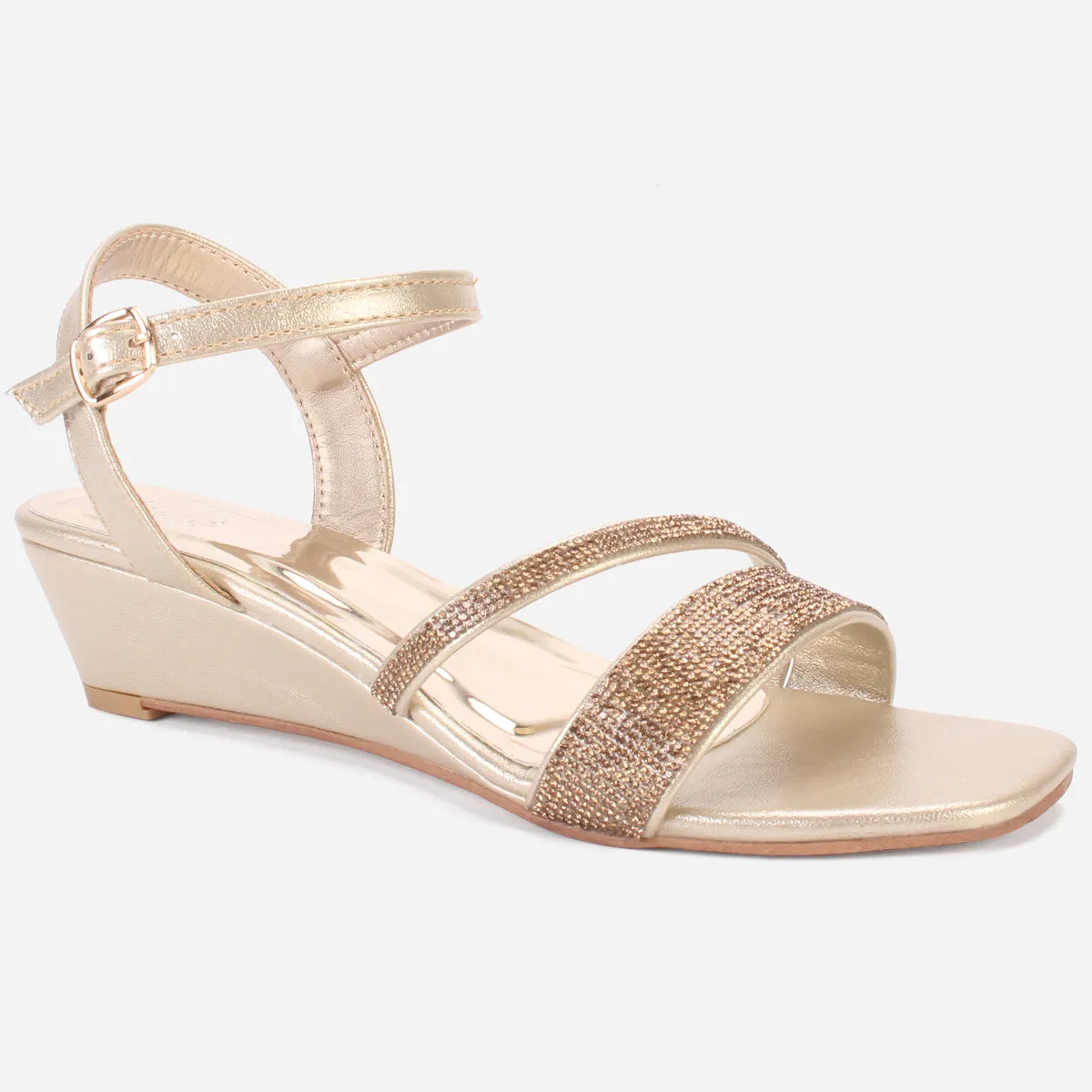 Womens "GUANA" Wedge Heel Sandals