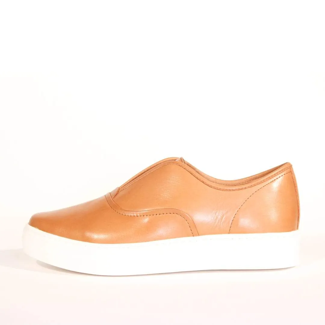 Wonder Slip On Leather Sneakers