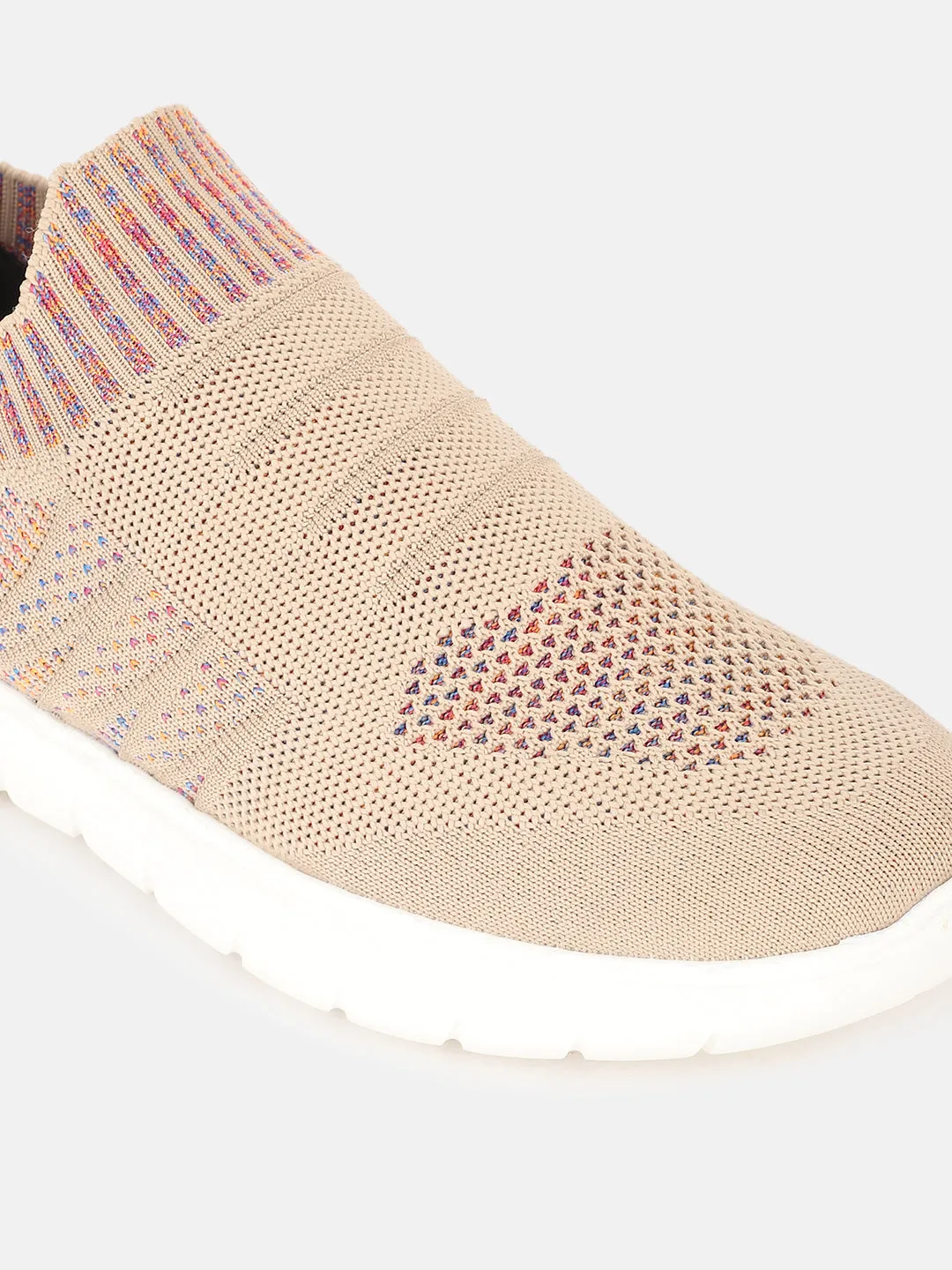 Woven Design Slip On Sneakers