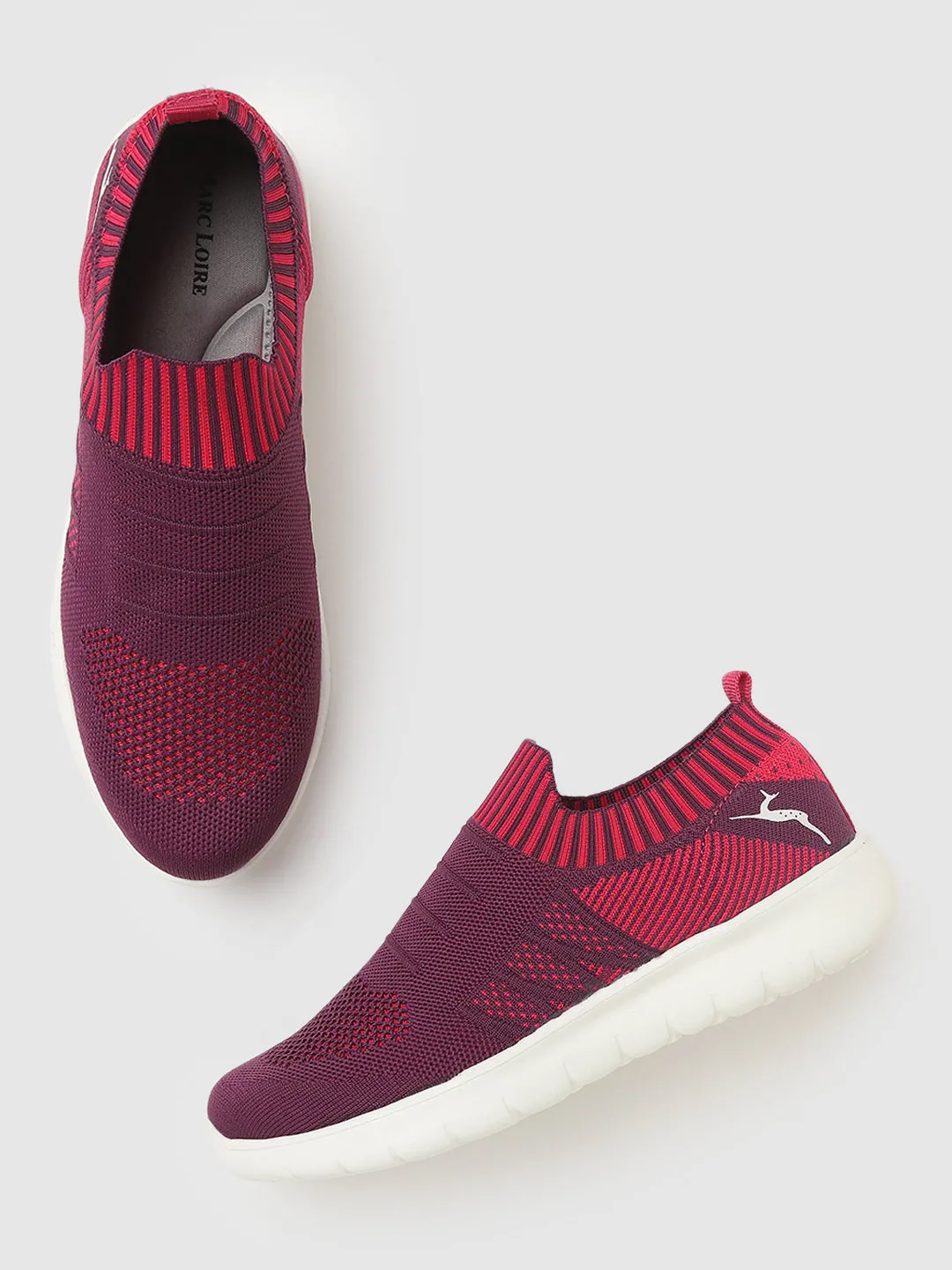 Woven Design Slip On Sneakers